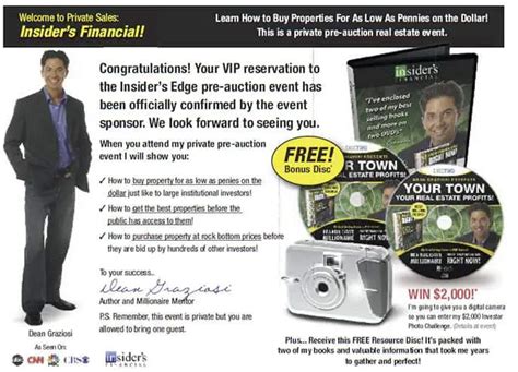 dean graziosi scam|Real Estate Celebrities Profited From Deceptive Scheme Says FTC.